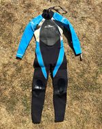 Used Alder Boys Full Length Wetsuit Black/Blue/White Size 3XL