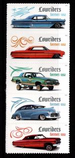 #6062 - #6066   2026 Low Riders Strip/5 - MNH
