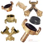 Brass Geka Type Quick Connect Water Fittings Claw Couplings Garden Tap Adaptors