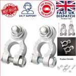 Corrosion-Resistant Alloy Battery Terminals - 2 PCS for Automotive and Marine