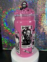 Milkshake Snowglobe Tumbler With Ice Lid