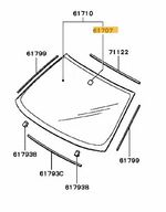 Button Windshield Glass Evo 4-6