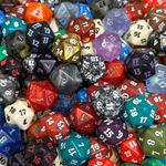 3x MTG Spindown D20 Dice Lot | Random Assorted Bundle | Vintage Dice Possible 