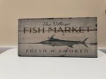 Fish Market Sign - Great for Kitchen, Pub and Restaurant
