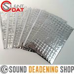 Silent Coat Sound Deadening 2mm Compact 10 Sheets Pack Car Van Damping Mat
