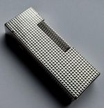 Dunhill Silver ‘Hobnail’ Rollagas Lighter- Fully Overhauled
