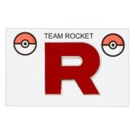 Pokemon Villain Teams Generations 1-6 Metal Collectible Pins / Badges, Cosplay