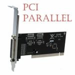 DB25 Parallel Port IEEE 1284 Printer PCI Controller Card Adapter Black