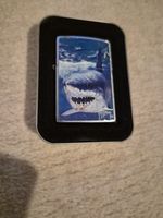 Zippo Lighter, Guy Harvey Ocean Shark 21052, Great White Shark, Original Box