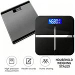 BATHROOM SCALES WEIGHING DIGITAL LCD ELECTRONIC HOME BODY GLASS SCALE WEIGHT UK