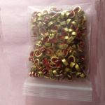 50pcs Archery Bow String Nock Points Brass Buckle Clips Nocking Protector Bow