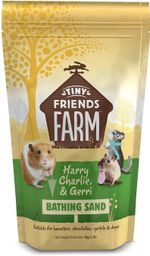 Tiny Friends Farm Bathing Sand 1kg Chinchilla Hamster Gerbil Degus 100% Natural