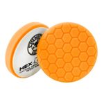 Chemical Guys Hex Logic Orange Medium/Heavy Cutting Pad 4"