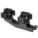 Dual Ring Cantilever Rifle Scope Mount Rings 1In/30mm for 20mm Picatinny Rail UK
