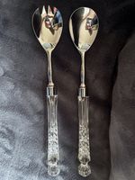 Waterford Crystal Salad Servers In Original Box. Lightly Used.