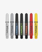 Target Pro Grip TAG Dart Shafts Stems with,  All Colours, All Lengths