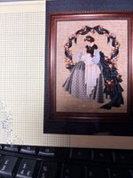 lavender & lace cross stitch chart SWEET DREAMS L&L14 year  1991