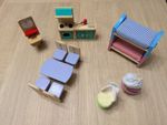 Bundle Of Wooden Dolls House Furniture - Free Same Day Dispatch