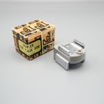 Rare Nikon F coupler for flash gun, accessory shoe gun coupler, in original box