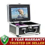 7'' Underwater Fishing Camera 15M /49ft Cable Fish Finder Camera w/ IR LED Light