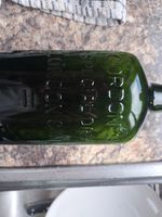Gin Bottle Gordon’s Special Dry London Gin Bottle. 1920’s  Vintage Green Glass