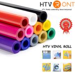 HTVRONT Heat Transfer Vinyl HTV 12'' x 20FT Iron On Heat Press T-shirts Garments