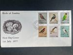 ZAMBIA 1977 Birds of Zambia fdc