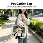 Pet Carrier Bag Small Dog Cat Outdoor Travel Tote Portable Shoulder Handbag