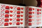 GB Stamps 1st class 2008 60 stamps (2 x Sheets) Poppies Gutter Mint Not Hinged