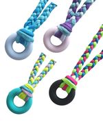1x Fabric And Silicone chewlery chew Necklace Sensory Stim Fidget ADHD Autism