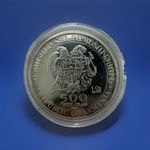 RARE 2020 500 SILVER DRAMS ARMENIA PRECIOUS .999 PROOF NOAH’S ARC LARGE CROWN