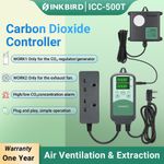 Inkbird Digital Program CO2 Controller Regulator ICC-500T S01 Sensor Greenhouse