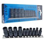 US PRO 10pc Magnetic Thread Tap Socket Set For Accurate Tapping M1.5 to M14
