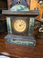 Antique Tin Clock  Made Of Tin