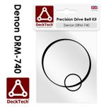 DeckTech® Replacement Belts for Denon Cassette Deck DRM-740 DRM740 DRM 740