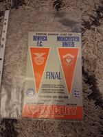 1968 Benfica V Manchester United European Champion Cup Final Football Programme