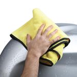 Oxford Super Drying Towel Motorcycle Motorbike Cleaning Towels Yellow (OX255)