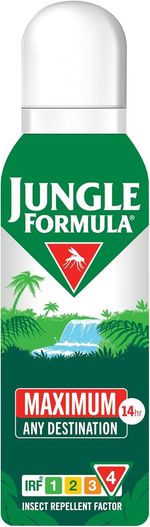 Jungle Formula Maximum Strength Insect Repellent Aerosol Spray 125ml
