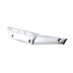 YBR125 Exhaust Guard Shield Yamaha YBR 125 Fuel Injection Models Exhaust Guard