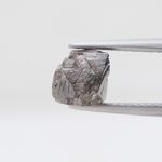 BIG UNCUT DIAMOND 2.38TCW GRAYISH BROWN SPARKLING NATURAL OCTAHEDRON SHAPE RING