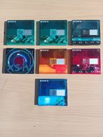 7 New Sealed Sony TDK 74 Min Recordable MiniDiscs Color Collection XS-IV
