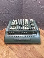 Vintage Sumlock Green Comptometer 912/S Mechanical Calculator R/Description 