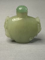 Chinese Qing Dynasty Antiques Jade Snuff Bottle