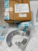 2 X SIEMENS 10974768 Split Labyrinth Sealing Ring 180/125 X 40. Gear Unit HP