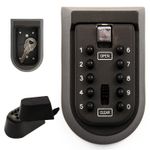 Outdoor High Security 4 Digit Wall Mounted Key Safe Box Code Lock Storage UK STO