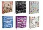 4x6" Slip In Case 3 Ring Binder Photo Album Hold 500/600 Photos Perfect For Gift