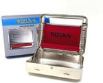 Rizla Metal Automatic Rolling Tin Tobacco Roll Up Case Cigarette Machine Box