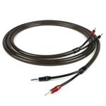 Chord Epic X  Audio Speaker Cable A Pair Terminated Chord Ohmic Plugs