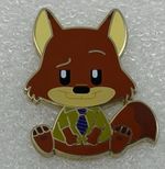 Nick Wilde LE 300 WDI MOG Adorbs Pin Zootopia Fox Pin Adorbs! 