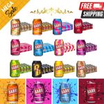 BARR since 1875, 24 pack Fizzy Drink Cans, No Sugar, 24 x 330 ML UK 
